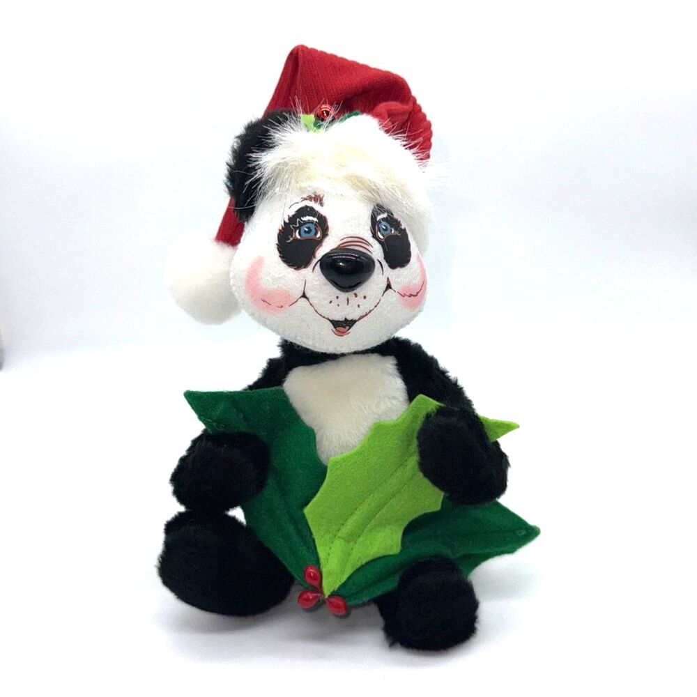 Annalee Holiday Panda Bear 2010